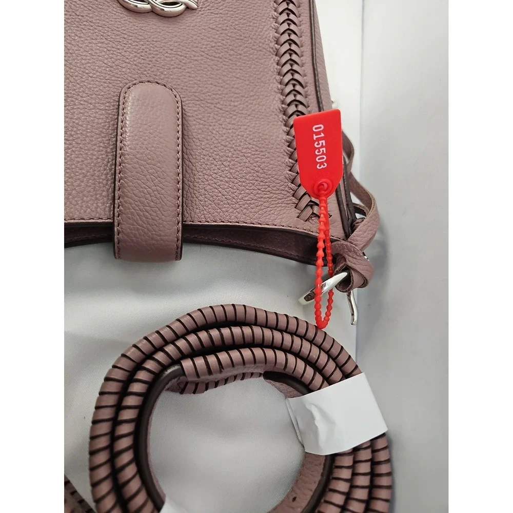 Brighton Fia Cross Body H4408F NWT List $395 Messenger Style - French Mauve